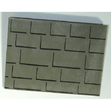 dark gray slope 10 6 x 8 with shingled roof pattern