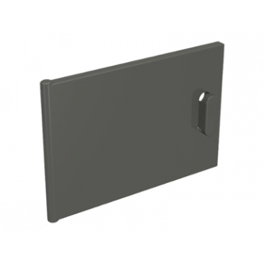 dark gray container cupboard 2 x 3 x 2 door