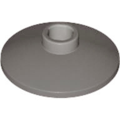 dark gray dish 2 x 2 inverted radar