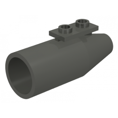 dark gray engine smooth large 1 x 2 thin top plate