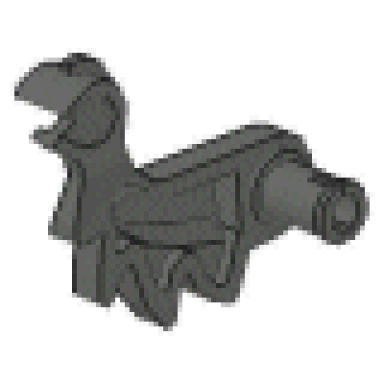 dark gray dragon dinosaur arm right