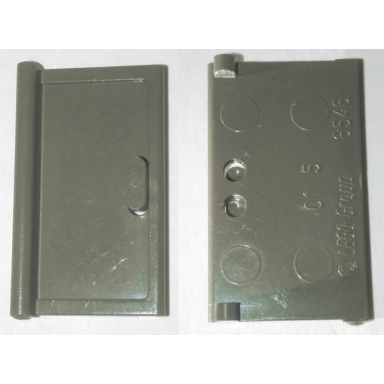 dark gray door 1 x 2 x 3 with vertical handle
