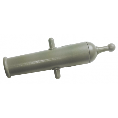 dark gray projectile launcher cannon shooting