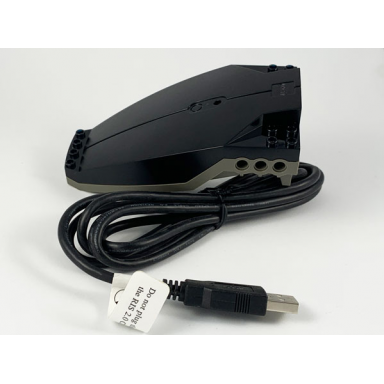dark gray electric ir transmitter tower usb with black front