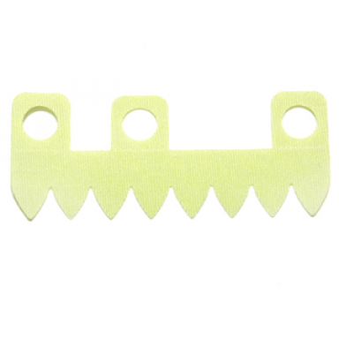 yellowish green minifigure skirt cloth 8 points
