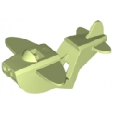 yellowish green motorcycle fairing stuntz airplane bike