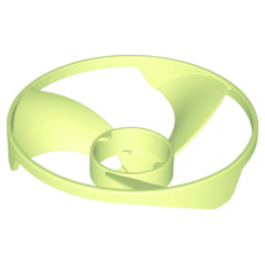 yellowish green propeller 3 blade 13 diameter ninjago airjitzu flyer vortex rotor
