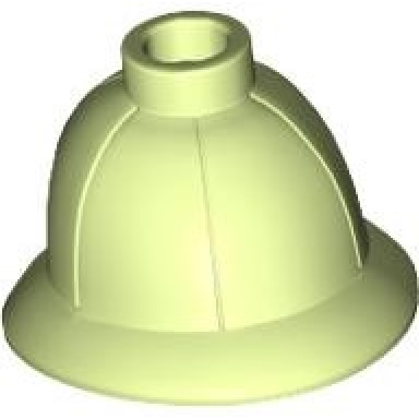 yellowish green minifigure headgear pith helmet