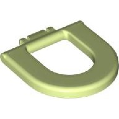 yellowish green duplo furniture toilet seat