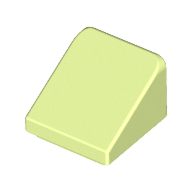 yellowish green slope 30 1 x 1 x 2 3