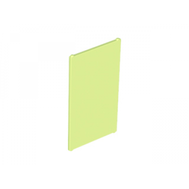 yellowish green glass for window 1 x 4 x 6
