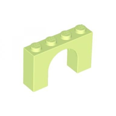 yellowish green arch 1 x 4 x 2