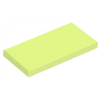 yellowish green tile 2 x 4