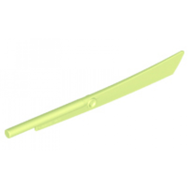 yellowish green propeller 1 blade 10l with bar sword blade