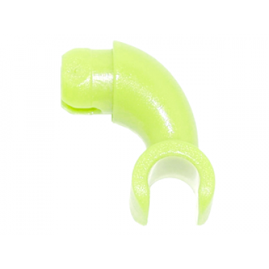 yellowish green arm short curved with hand