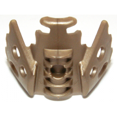 flat dark gold bionicle mask vahi