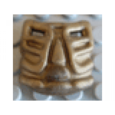 flat dark gold bionicle krana mask ja