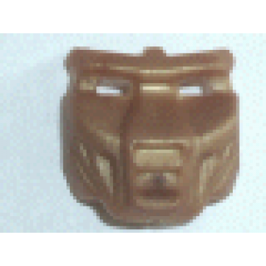 flat dark gold bionicle krana mask yo