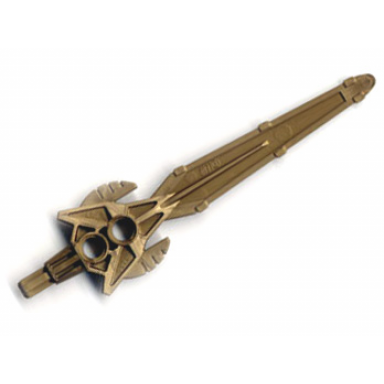flat dark gold large figure weapon sword danju with axle