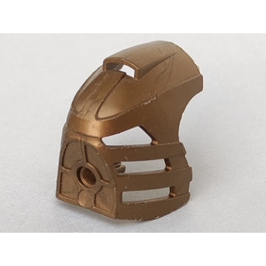 flat dark gold bionicle mask hau toa lhikan