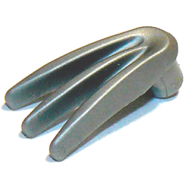 flat silver minifigure weapon bladed claw spread