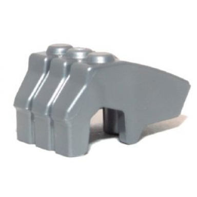 flat silver hand gorilla fist fits minifigure hand