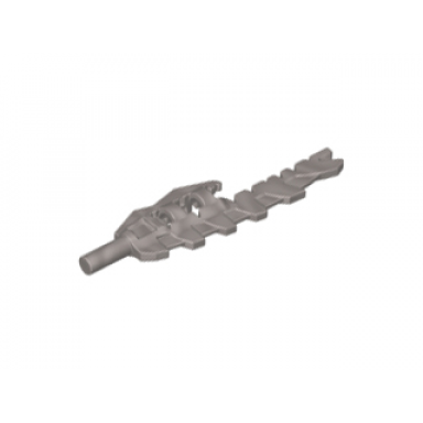 minifigure weapon sword serrated with bar holder vengious