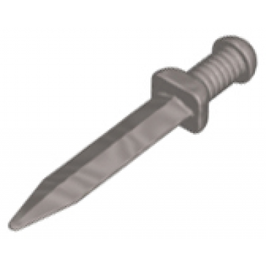 flat silver minifigure weapon sword roman gladius with thick crossguard