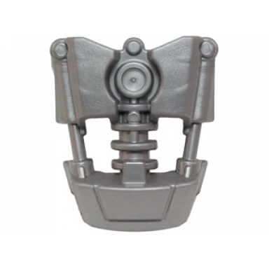 flat silver bionicle armor cover toa okoto