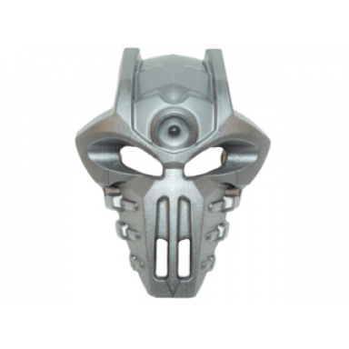 flat silver bionicle mask skull narrow