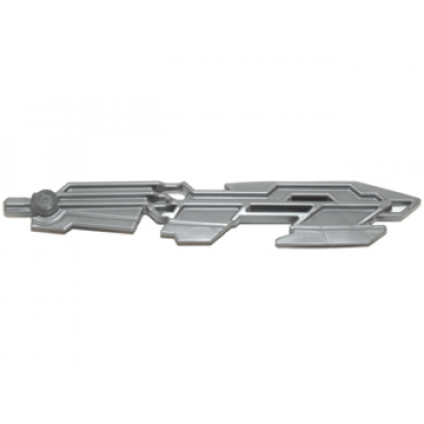 flat silver bionicle weapon skull warrior sword