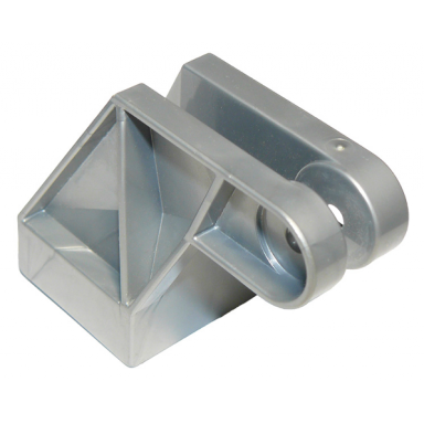 flat silver duplo hook base 2 x 2 with thin bracing holder