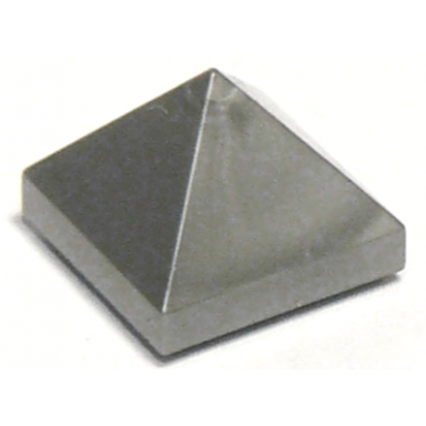 flat silver slope 45 1 x 1 x 2 3 quadruple convex pyramid