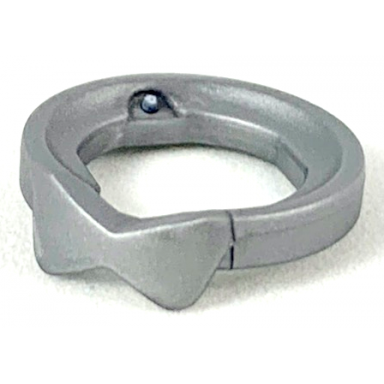 flat silver minifigure neck collar