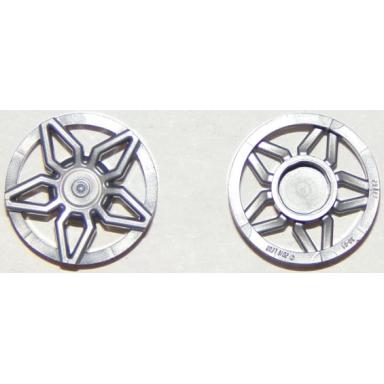wheel cover 5 spoke framed - for wheel 18976