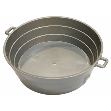 flat silver duplo doll furniture tub