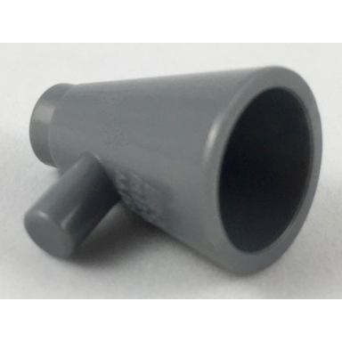 flat silver minifigure utensil megaphone speaking trumpet