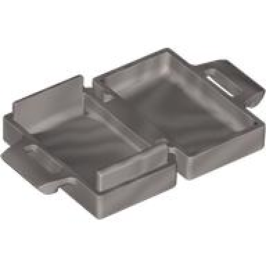 flat silver minifigure utensil briefcase suitcase