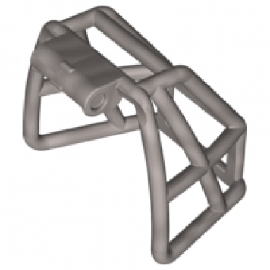 flat silver duplo toolo windscreen roll cage