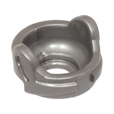 flat silver minifigure neck collar with sw darth malak armor and cybernetic lower jaw prosthesis