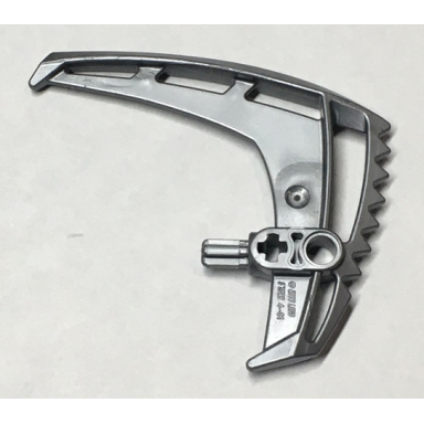 flat silver bionicle weapon claw blade small
