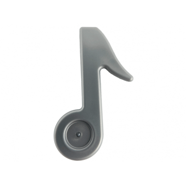 flat silver minifigure utensil trolls eighth note quaver