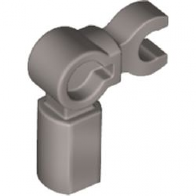 flat silver bar holder with clip angled arm mechanical