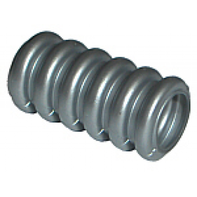 flat silver hose ribbed 7mm d 2l 1.6cm