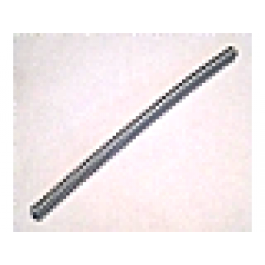 flat silver hose ribbed 7mm d 19l 15.2cm