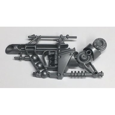 flat silver hero factory weapon heavy metal shooter arm
