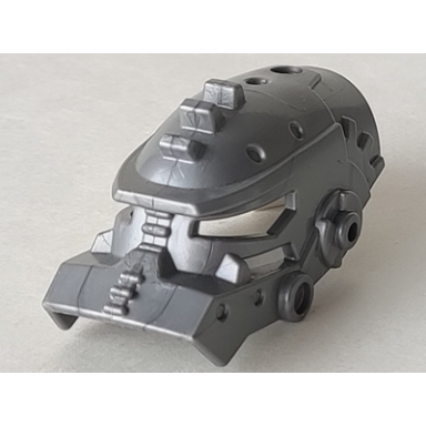 flat silver hero factory mask thunder