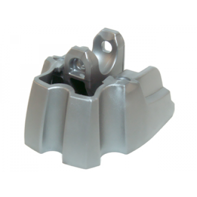 flat silver large figure foot short with ball joint socket
