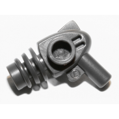 flat silver minifigure weapon space ray gun