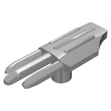 flat silver minifigure weapon bladed claw